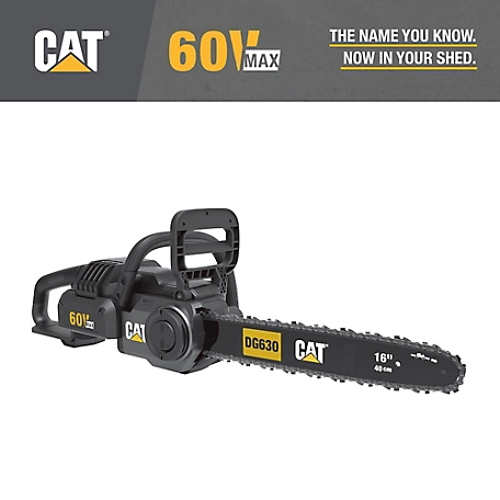 CAT 16 in. 60V Electric Chainsaw, Tool Only, DG630.9