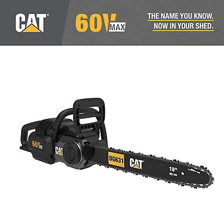 CAT 18 in. 60V Electric Chainsaw, Tool Only, DG631.9