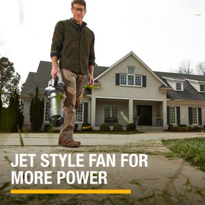 Image showing 8 th CAT 170 MPH/800 CFM 60V Cordless Handheld Leaf Blower, Battery and Charger Not Included