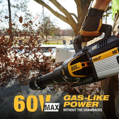 Image showing 9 th CAT 170 MPH/800 CFM 60V Cordless Handheld Leaf Blower, Battery and Charger Not Included