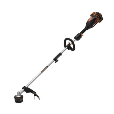 Wild Badger Power 20 Volt 20-Volt 15-in Straight Shaft Battery String Trimmer 4 Ah (Battery and Charger Included) | WB20VMTPBC