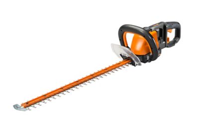 WORX 24 in. Cordless Hedge Trimmer, 40V (2 x 20V) Li-Ion Tool Only Battery & Charger Sold Separately