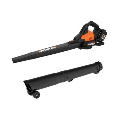 Image showing  Nitro TriVac 185 MPH/350 CFM 40V Cordless 3-in-1 Handheld Leaf Blower, Vacuum and Mulcher, Battery and Charger Included
