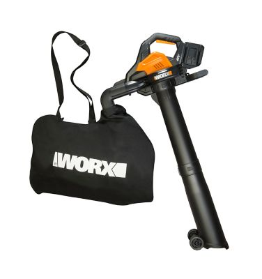 Image showing  Nitro TriVac 185 MPH/350 CFM 40V Cordless 3-in-1 Handheld Leaf Blower, Vac and Mulcher, Battery and Charger Not Included