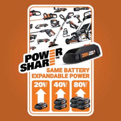 Image showing 8 th WORX 2 gal. 20V Sprayer Tool, Battery and Charger Sold Separately