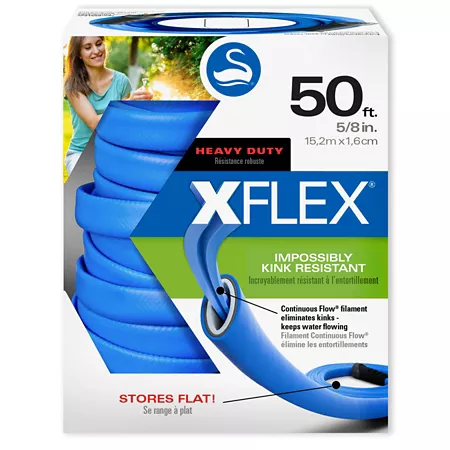 Swan Xflex 5/8 in x 50 ft Heavy Duty Garden Hose Garden Hoses