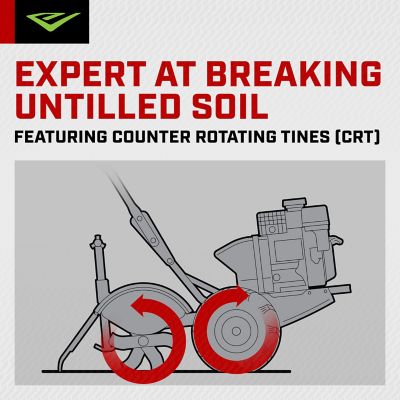 Image showing  209cc 4-Cycle Victory Rear-Tine Gas Tiller