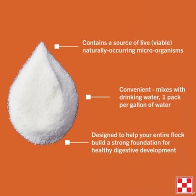 Image showing  Probiotic Digestive Supplement for Poultry, 0.17 oz. Packets, 3-Pack