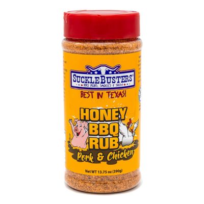 SuckleBusters Honey BBQ Pork and Chicken Rub, 13.75 oz.