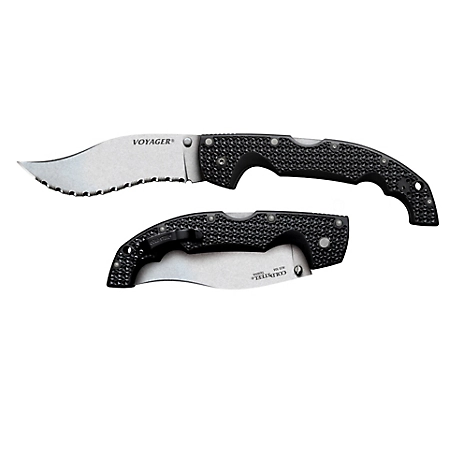 Cold Steel 5.5 in. Voyager XL Vaquero Serrated Blade Folding Knife