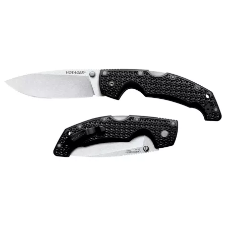 Cold Steel 4" Large Drop Point Voyager Folding Knife Knives