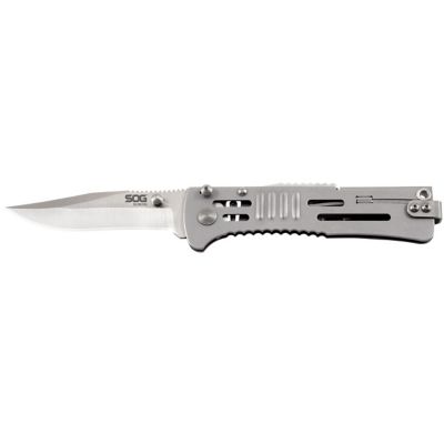 SOG 3.18 in. Slimjim Folding Knife, Satin