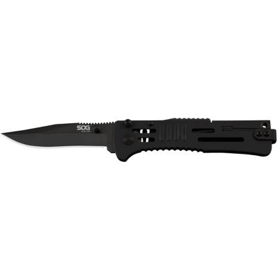 SOG 3.18 in. Slimjim Folding Knife, Black