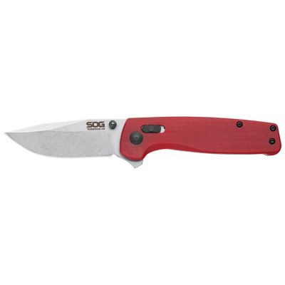 SOG 2.95 in. Terminus XR Folding Knife Crimson