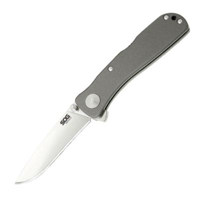 SOG 2.65 in. Twitch II Folding Knife, Satin