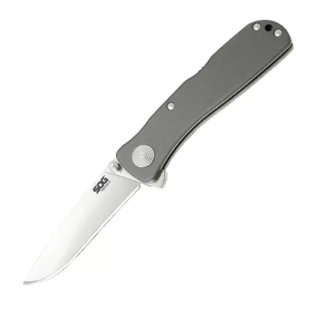 SOG 2.65" Twitch II Folding Knife Satin Knives