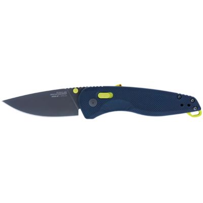 SOG 3.13 in. Aegis AT Folding Knife, Indigo/Acid