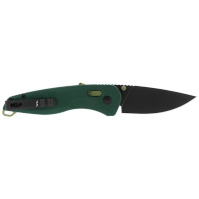 Image showing  3.13 in. Aegis AT Folding Knife, Forest/Moss