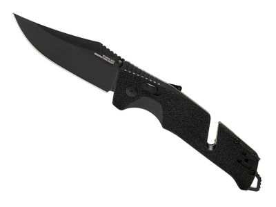 SOG 3.7 in. Trident AT Folding Knife, Straight Blade, Blackout