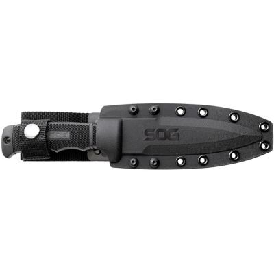 Image showing  4.85 in. Seal Pup Elite Partially Serrated Fixed Blade Knife with Kydex Sheath