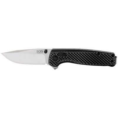 SOG 2.95 in. Terminus XR Folding Knife, Carbon Fiber