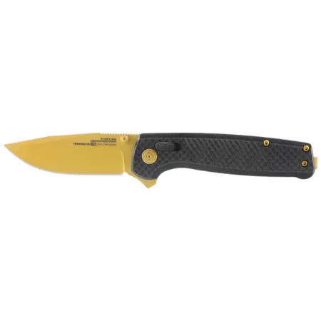 SOG Terminus XR Lte 2.95" Carbon/Gold Folding Knife Knives