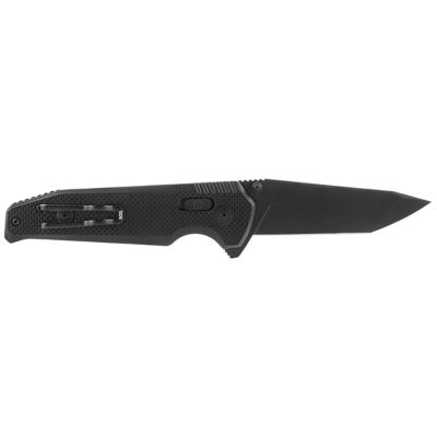 Image showing  3.36 in. Vision XR Straight Blade Folding Knife, Black