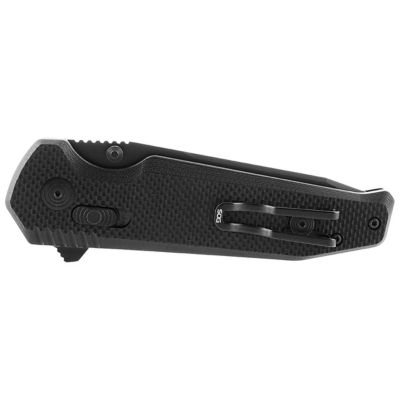 Image showing  3.36 in. Vision XR Straight Blade Folding Knife, Black