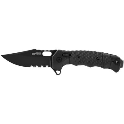 SOG 3.9 in. Seal XR Folding Knife, Partially Serrated, USA Made