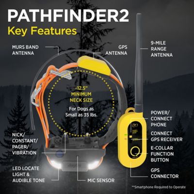 Image showing  Pathfinder2 9-Mile GPS Dog Tracking and Training System