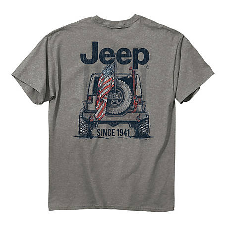 Buck Wear Men's TSC Jeep USA T-Shirt