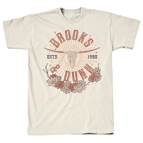 Brooks & Dunn Women's Rustic Flower Music T-Shirt