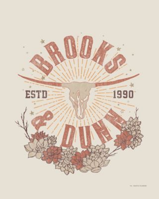 Image showing  Women's Rustic Flower Music T-Shirt