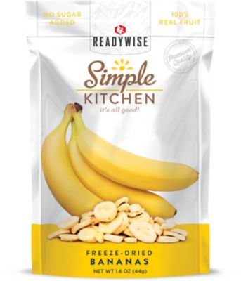 ReadyWise Case Simple Kitchen Bananas, 6 ct.