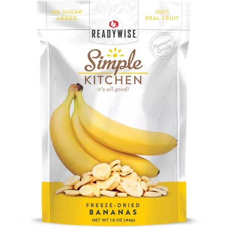 ReadyWise Case Simple Kitchen Bananas 6 ct Snacks