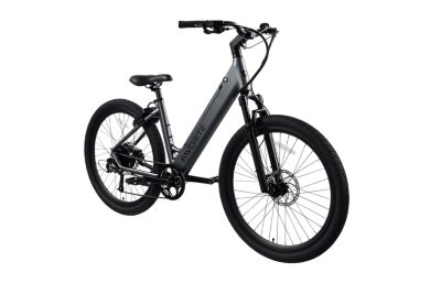Image showing  Unisex 8-Gear Hybrid ST Pro Electric Bike, Gray