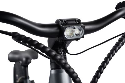 Image showing  Unisex 8-Gear Hybrid ST Pro Electric Bike, Gray