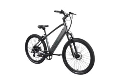 Image showing  Unisex 7-Gear Hybrid XR Electric Bike, Gray