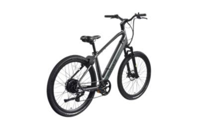 Image showing  Unisex 7-Gear Hybrid XR Electric Bike, Gray