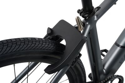 Image showing 6 th Favorite Unisex 7-Gear Hybrid XR Electric Bike, Gray