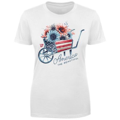 Tractor Supply Women's America Wheel Barrow T-Shirt