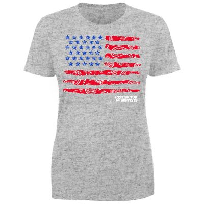 Tractor Supply Women's Paisley Americana No Distress 2 T-Shirt