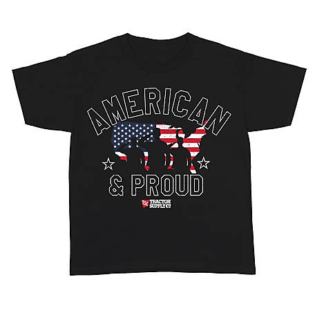 Tractor Supply Boys' American and Proud Defender T-Shirt