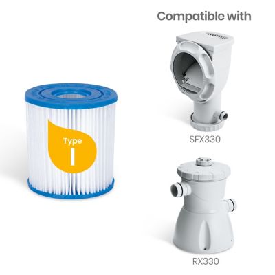 Funsicle Type I Pool Filter Cartridge, 2 pc.