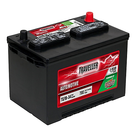 Traveller Powered by Interstate Automotive Battery, 34 BCI Group Size, 700 CCA