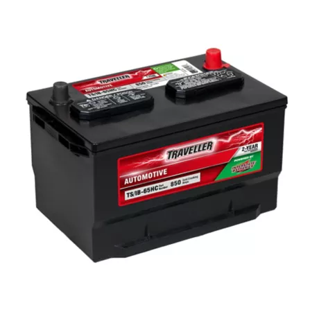 Traveler powered by an interstate automobile battery group size 65 BCI 850 CCA Automotive Batteries