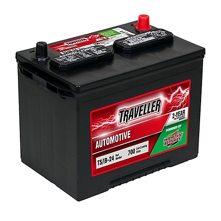 Traveller Powered by Interstate Automotive Battery, 24 BCI Group Size, 700 CCA