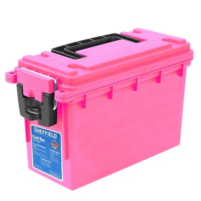 Sheffield Field Box, Pink, Made in the U.S.A.