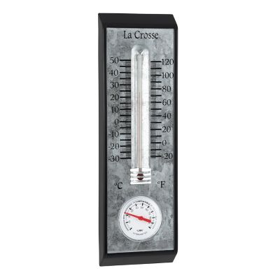 Image showing  Technology Metal Thermometer and Hygrometer