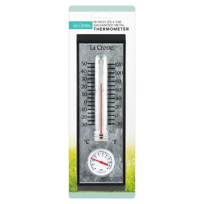 Image showing  Technology Metal Thermometer and Hygrometer
